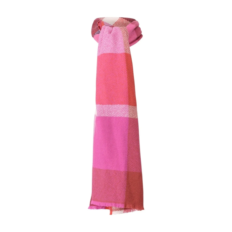 Codello Écharpe légère Schal aus Wolle Pink