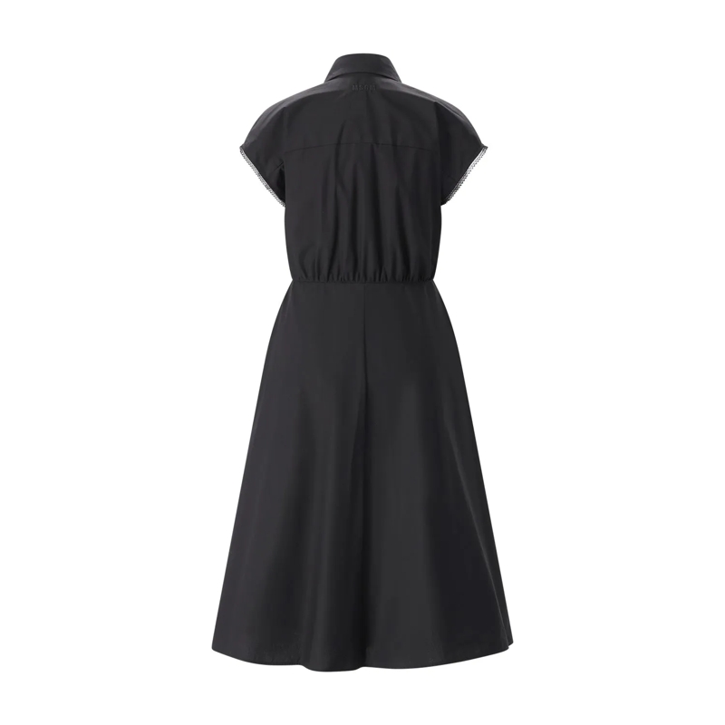 MSGM Robe longue Midikleid Lycia schwarz(Image 2)