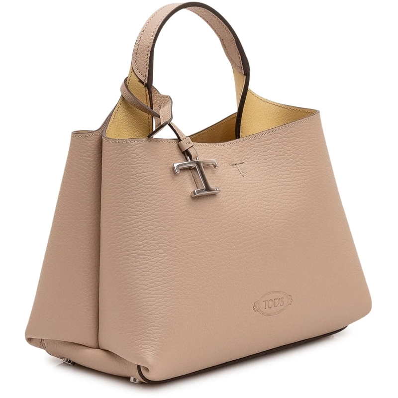 Tod's Tote Borsa a Spalla Apa Sacca Micro taupe(Image 3)