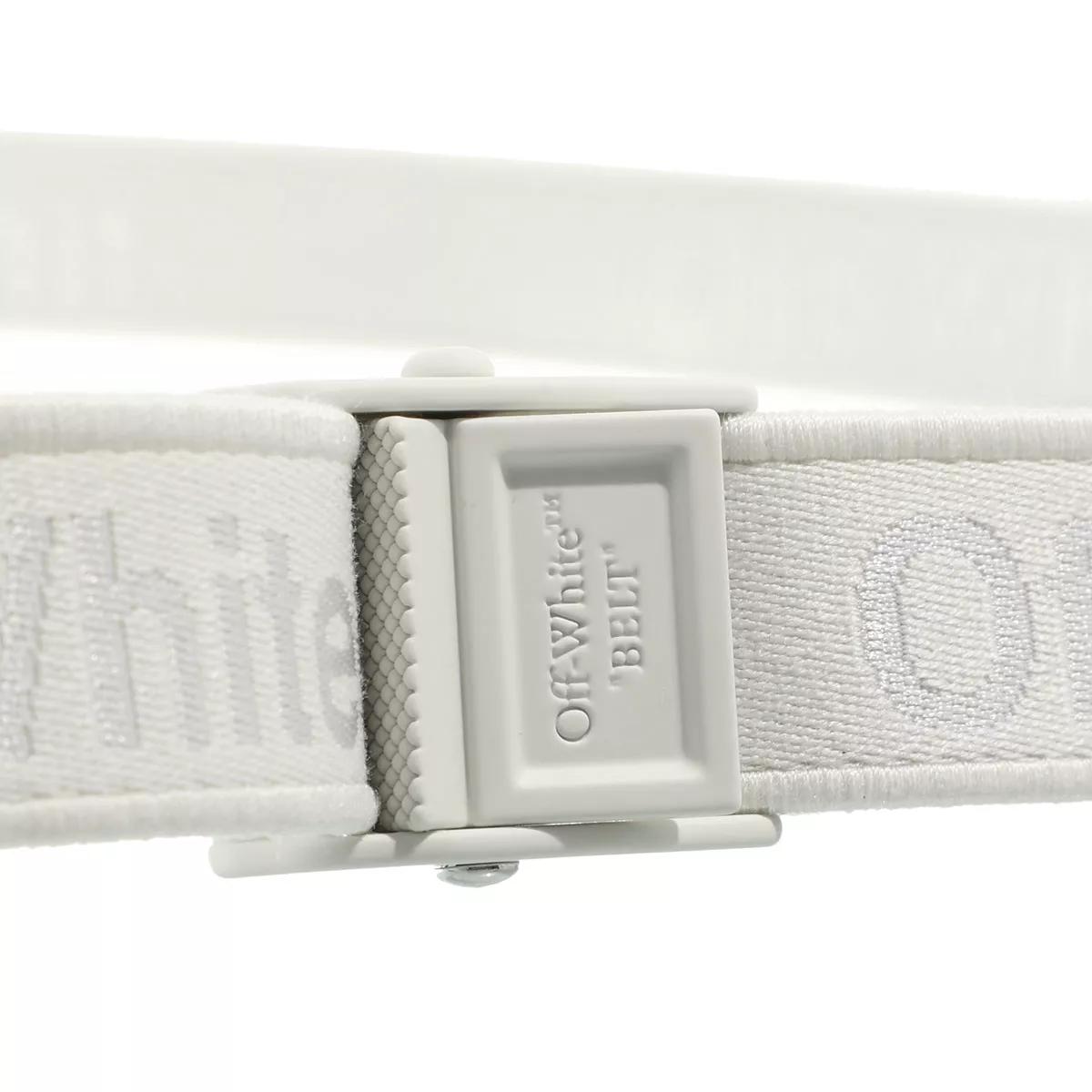 Off-White Graphic Industrial Belt H25 White A White
