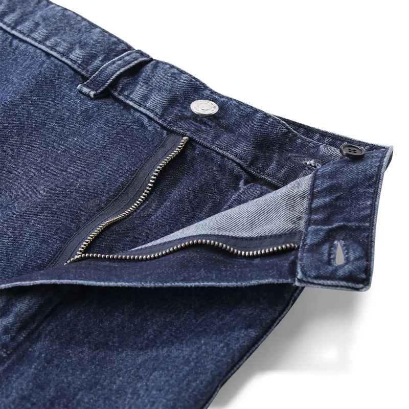 MSGM Maxirock Midirock aus Denim blau(Image 3)