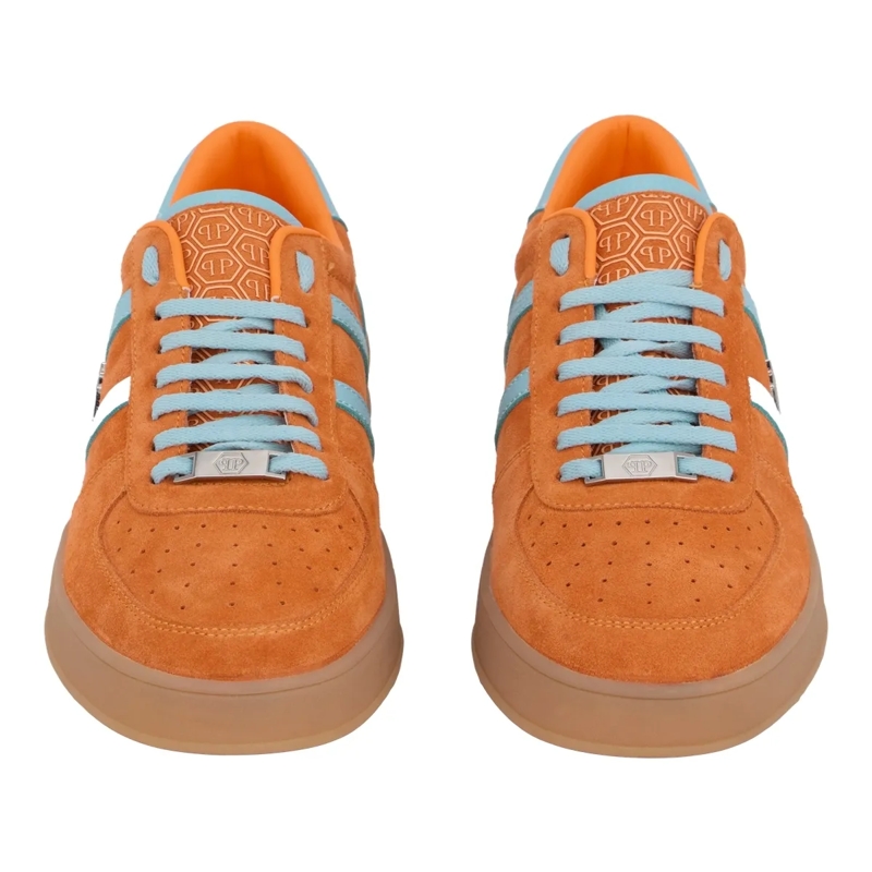 Philipp Plein Low-Top-Sneaker Low-Top Sneakers Retro Rebel orange(Image 2)