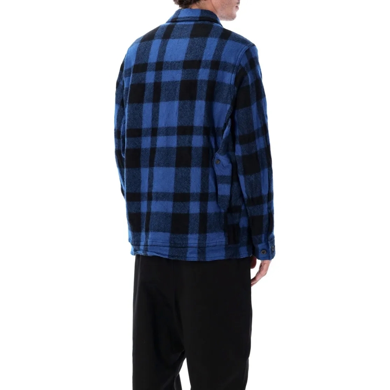 Junya Watanabe  Wool Checked Work Jacket Black