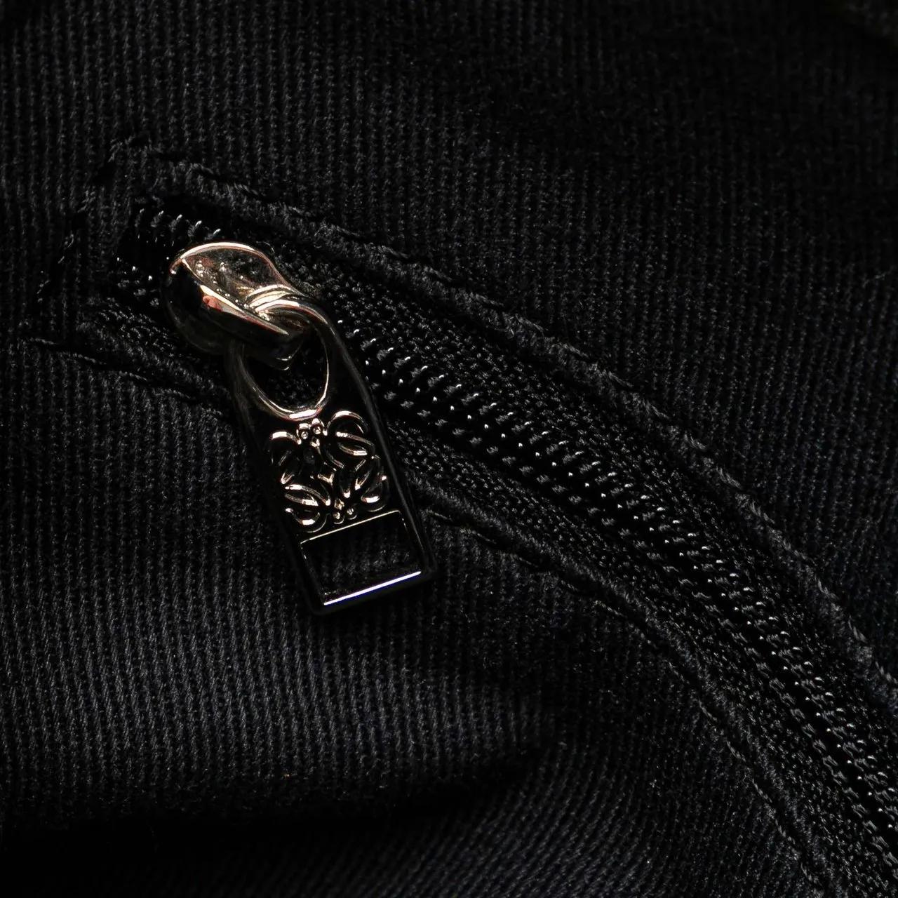 Thumbnail - Loewe Shopper - Anagram Canvas Tote - Gr. unisize - in Schwarz - für Damen