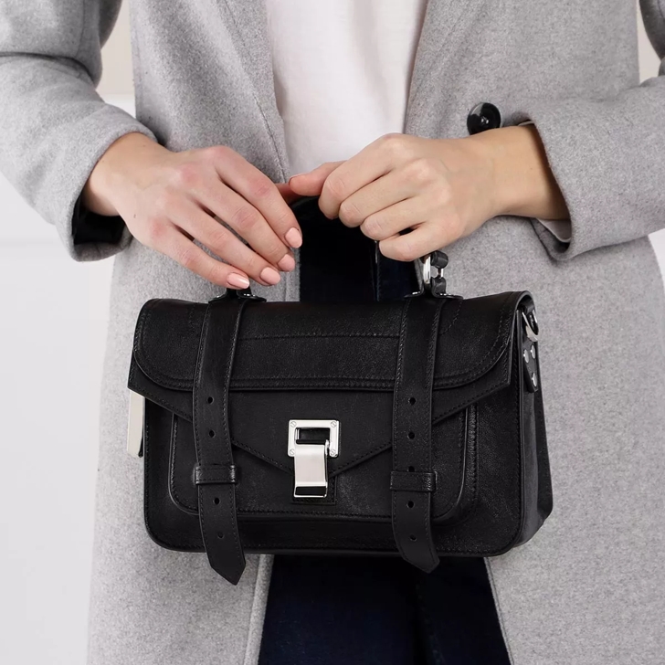 Proenza Schouler PS1 Tiny Bag in Black