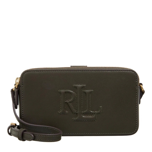 Lauren Ralph Lauren Wallet On A Chain Medium Dark Olive Portemonnee Aan Een Ketting