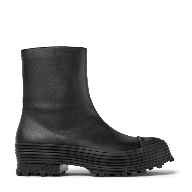 Camperlab Stiefel Stiefeletten Traktori schwarz