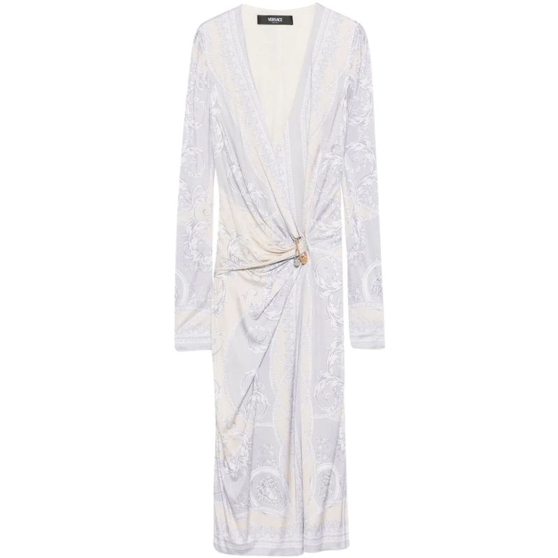 Versace Midikleid Dresses Silver silber