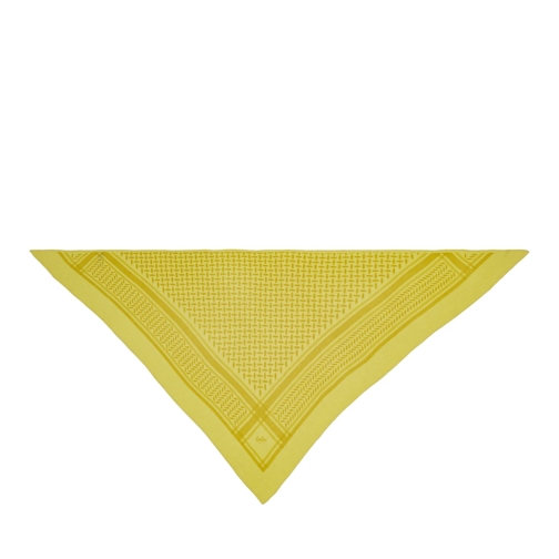 Lala Berlin Kaschmirschal Triangle Trinity Classic M Yellow