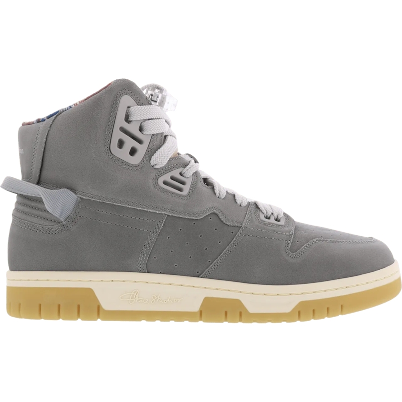 Acne Studios Low-Top-Sneaker Heren 08Sthlm High Flannel M grau