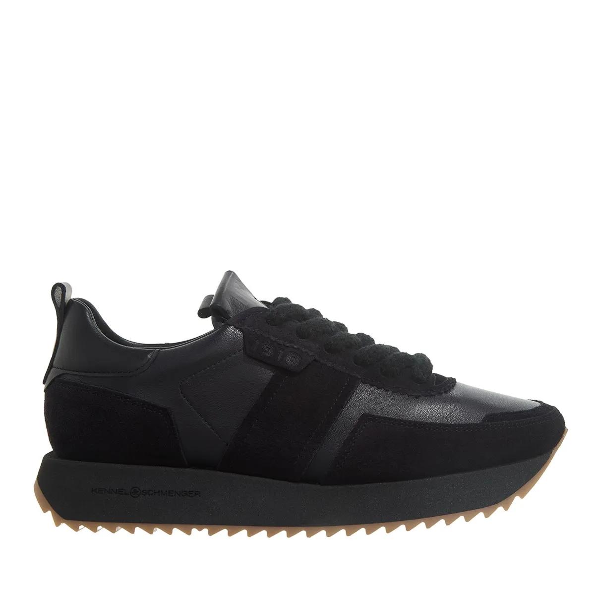 Kennel & Schmenger Low-Top Sneaker - Flash Sneaker - Gr. 36 (EU) - in Schwarz - für Damen - aus Leder & Synthetisches Material & Leder & Nappa