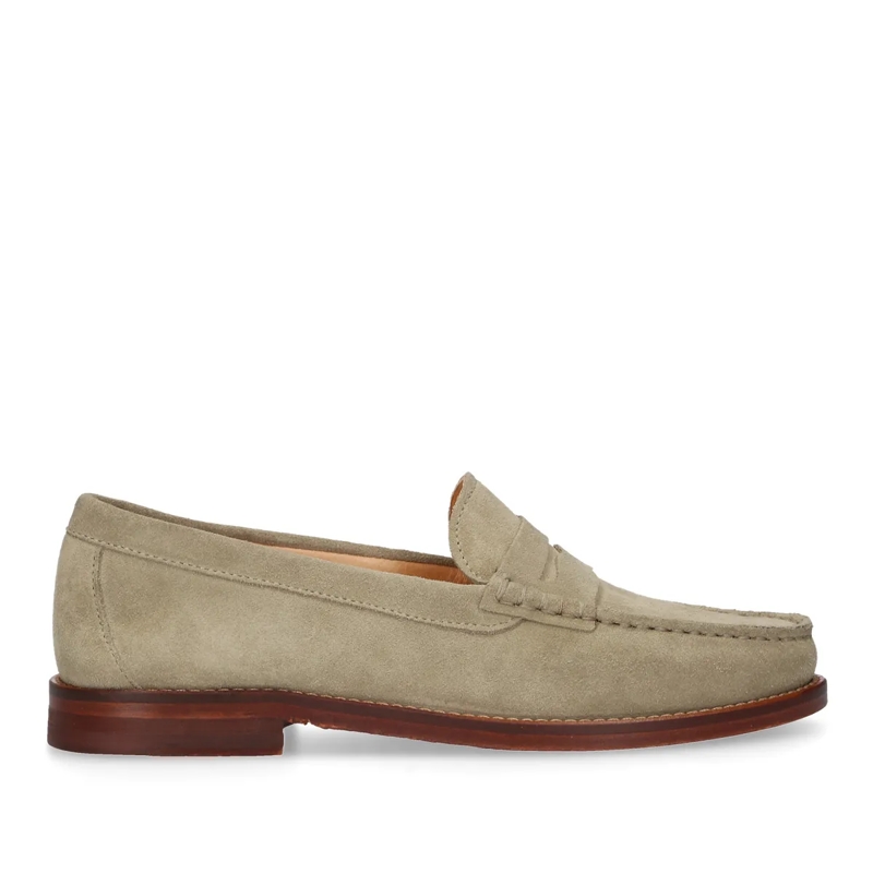 Henry Stevens Slides Loafer Riley W PL beige