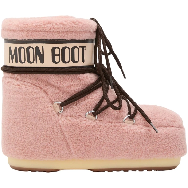 Moonboot Stiefel Moon Boot Mb Icon Low Fleece Boots Roze 80d1409700 rose