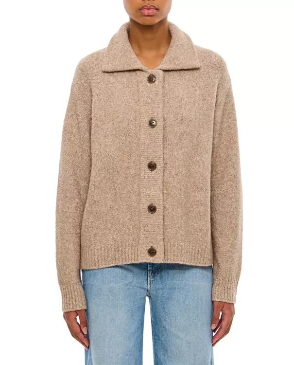 Lisa Yang - Edda Cashmere Cardigan - Größe 2 - braun