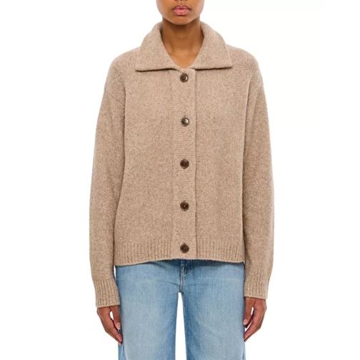 Lisa Yang  Edda Cashmere Cardigan Brown