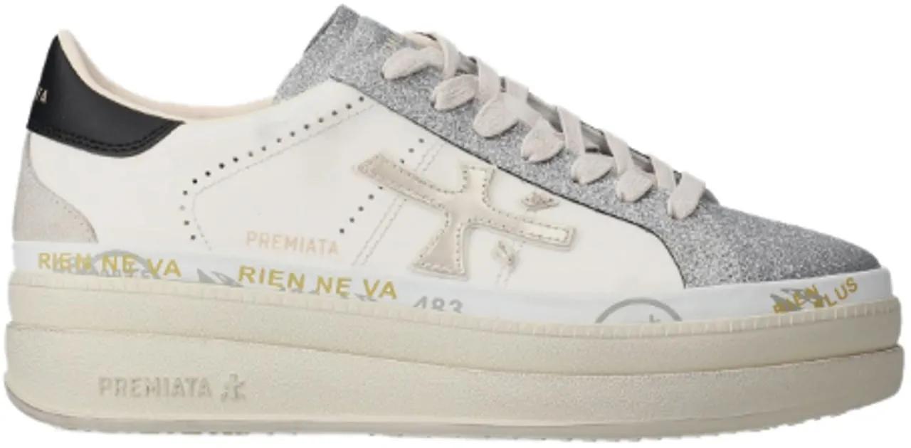 Premiata Low-Top Sneaker - Sneakers Beige - Gr. 36 (EU) - in Beige - für Damen