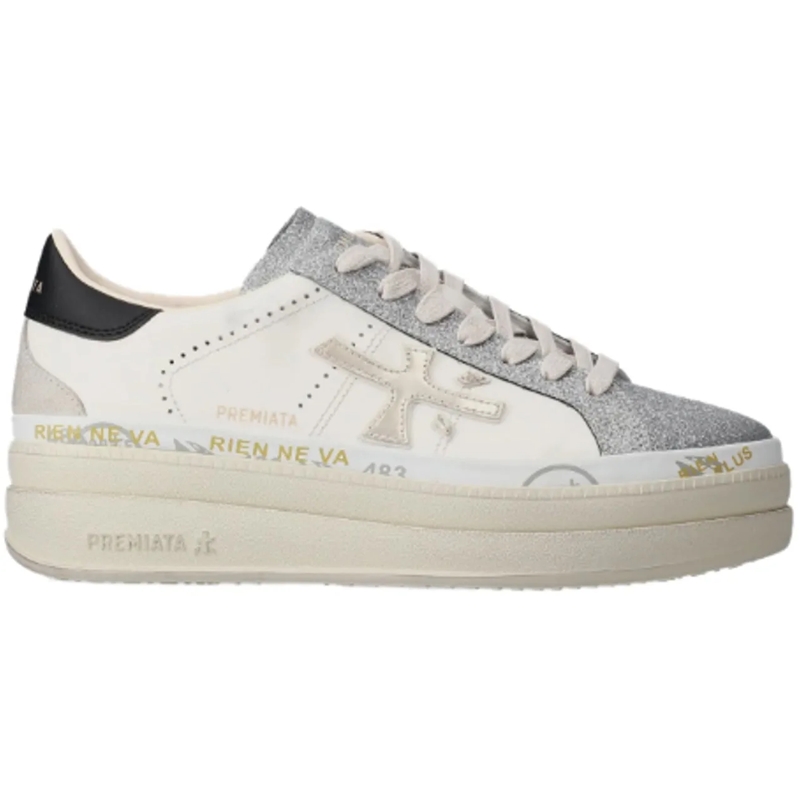Premiata Low-Top-Sneaker Sneakers Beige beige