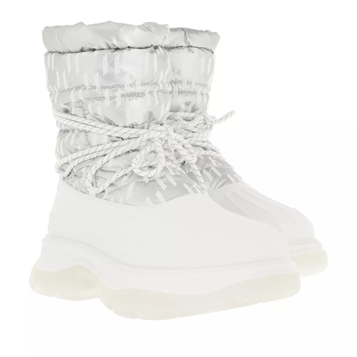 Karl Lagerfeld LUNA Monogram Ankle Boot Silver Bottes d'hiver