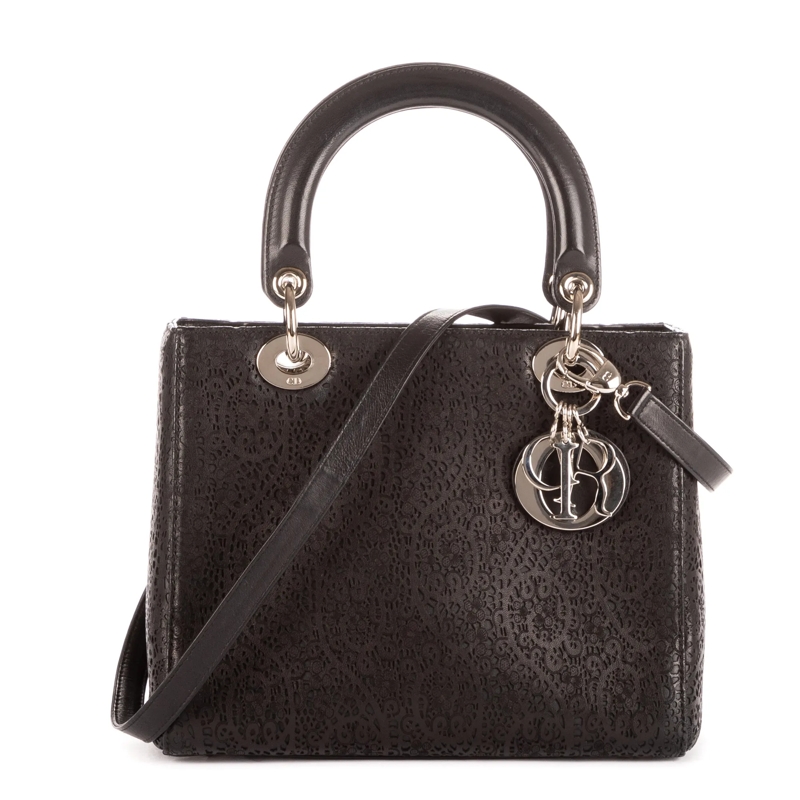 Christian Dior Crossbody Bag Ltd Ed. Lady Laced schwarz