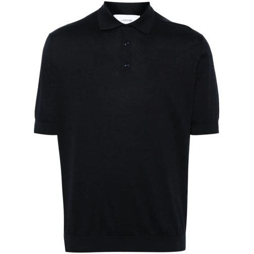 Lardini Polohemd Short-Sleeved Polo Shirt Black