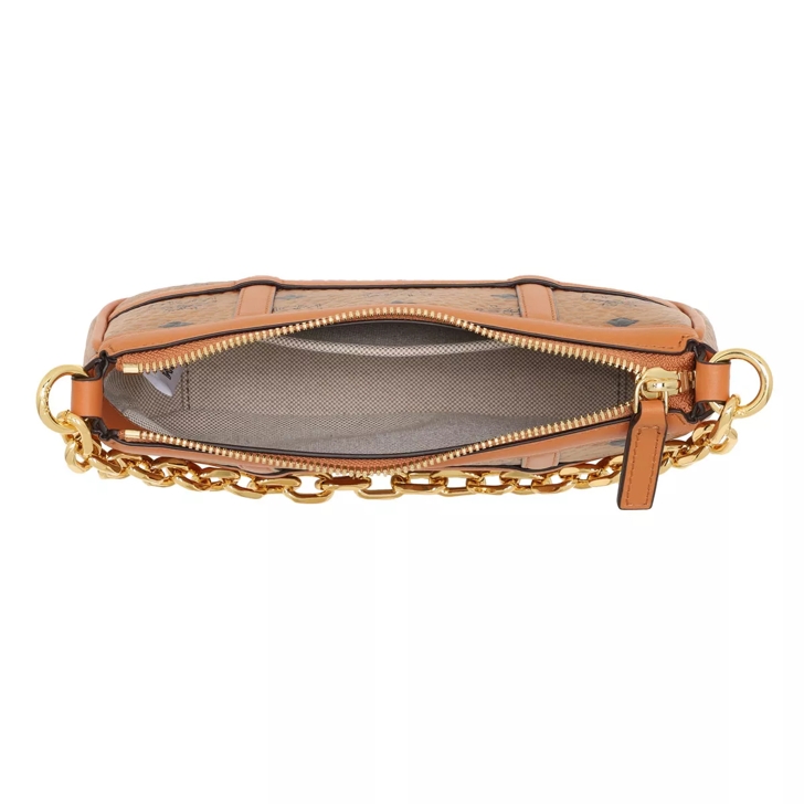 MCM Aren Shoulder Mini Cognac | Crossbody Bag