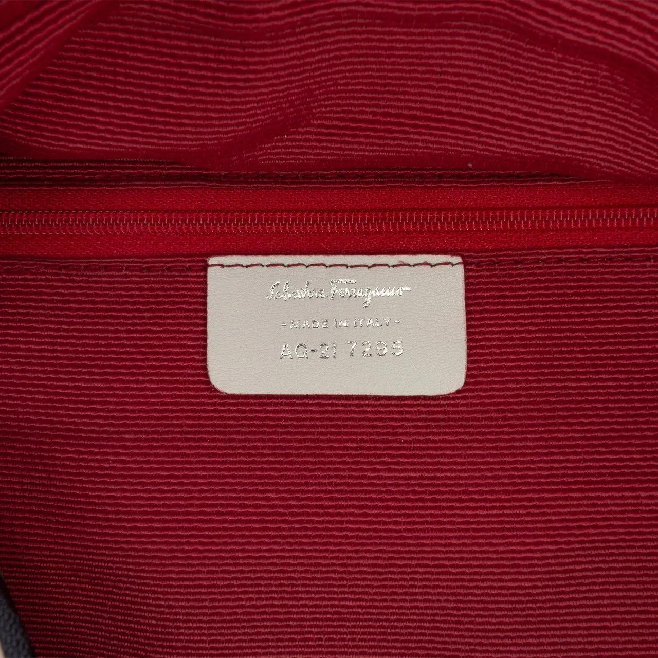 Thumbnail - Salvatore Ferragamo Hobo Bags - Gancini Canvas Shoulder - Gr. unisize - in Blau - für Damen