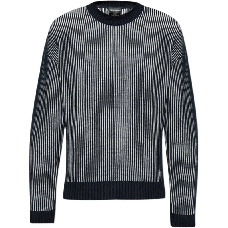 Emporio Armani Sweat-shirt Sweaters Blue blau
