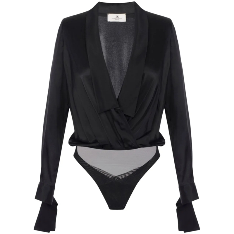 Elisabetta Franchi Chemisier Shirts Black schwarz