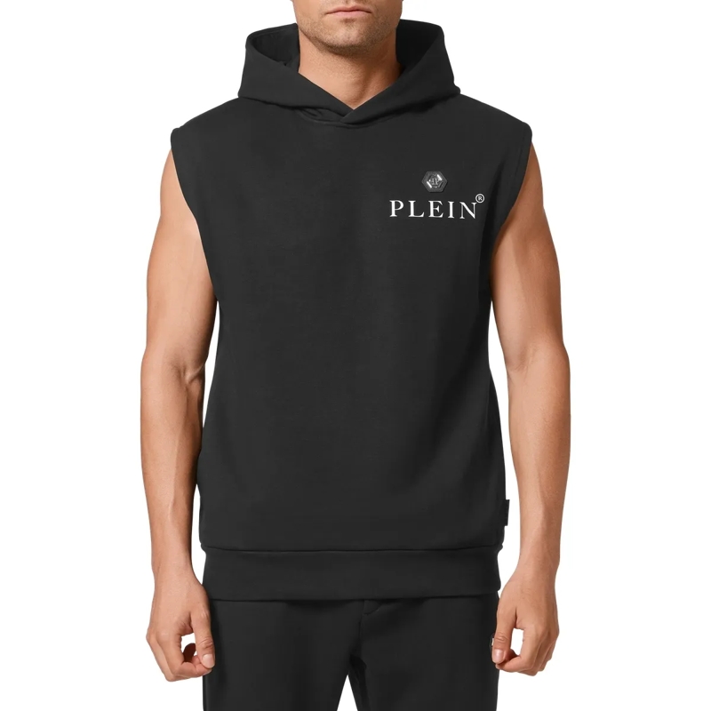 Philipp Plein Top Kapuzen-Sweatshirt Basic schwarz(Image 3)