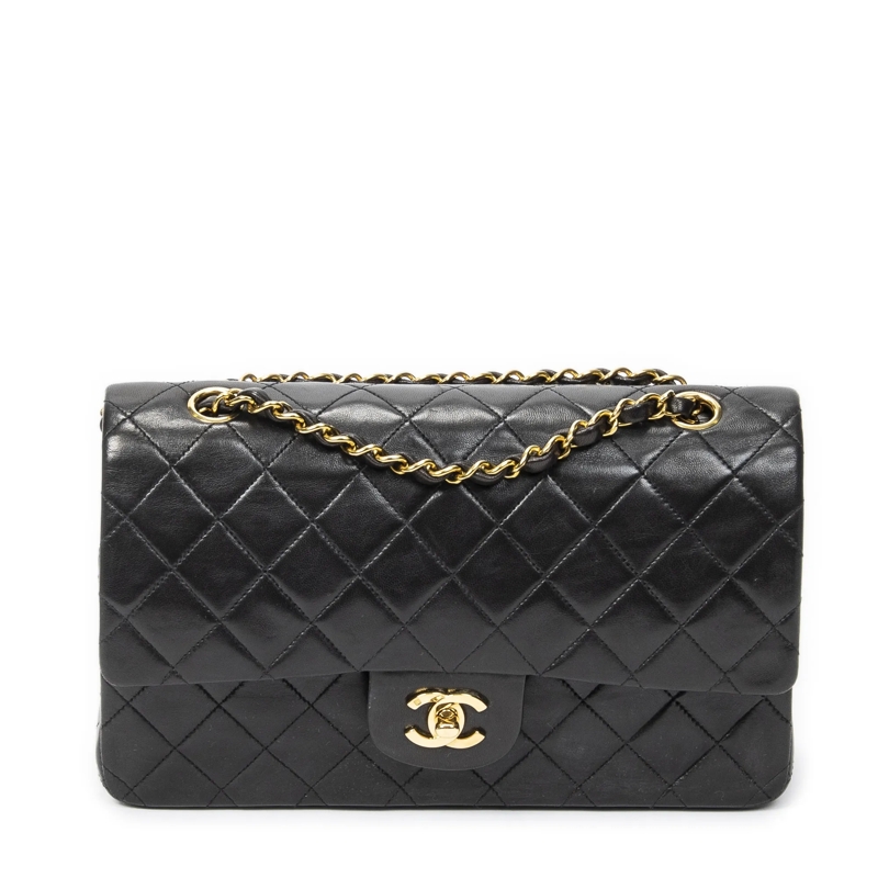 Chanel Crossbody Bag Classic Double Flap 26 schwarz