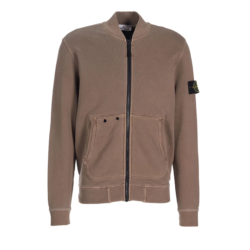 Stone Island Veste de transition Felpa braun