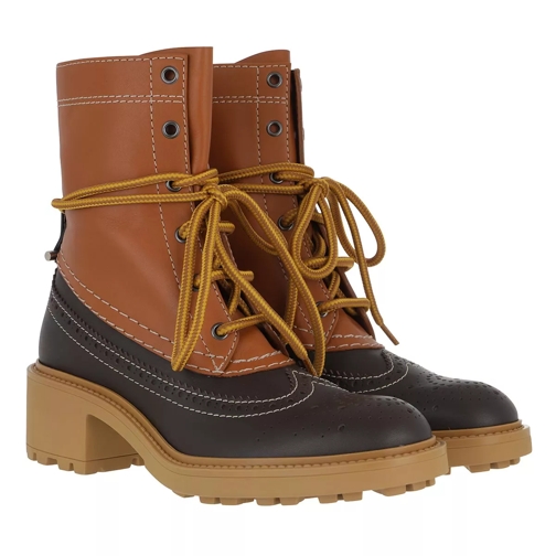 Chloé Franne Ankle Boots Luminous Ochre Ankle Boot
