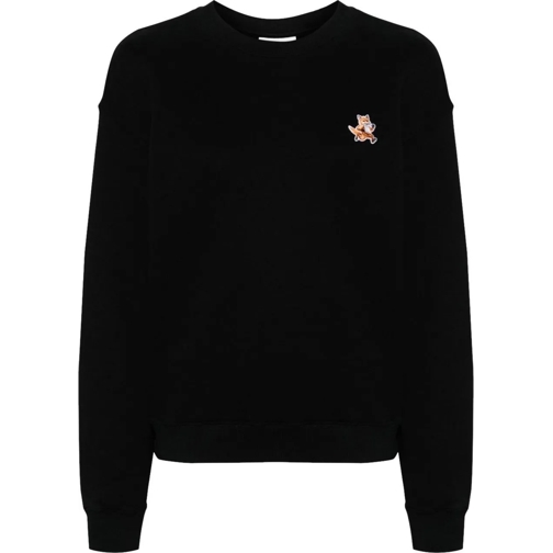 Maison Kitsune Truien sppedy fox patch comfort sweatshirt divers mehrfarbig