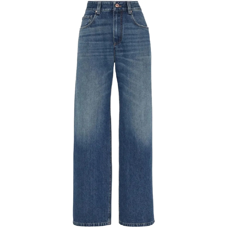 Brunello Cucinelli Hose pantalone denim divers mehrfarbig