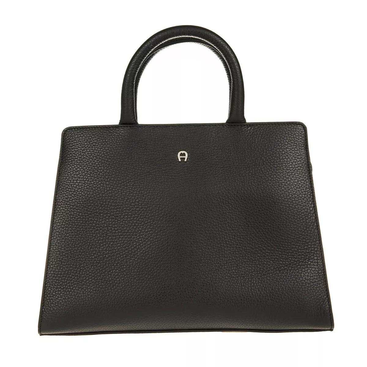 Aigner Satchel Bag - Cybi - Gr. unisize - in Schwarz - für Damen