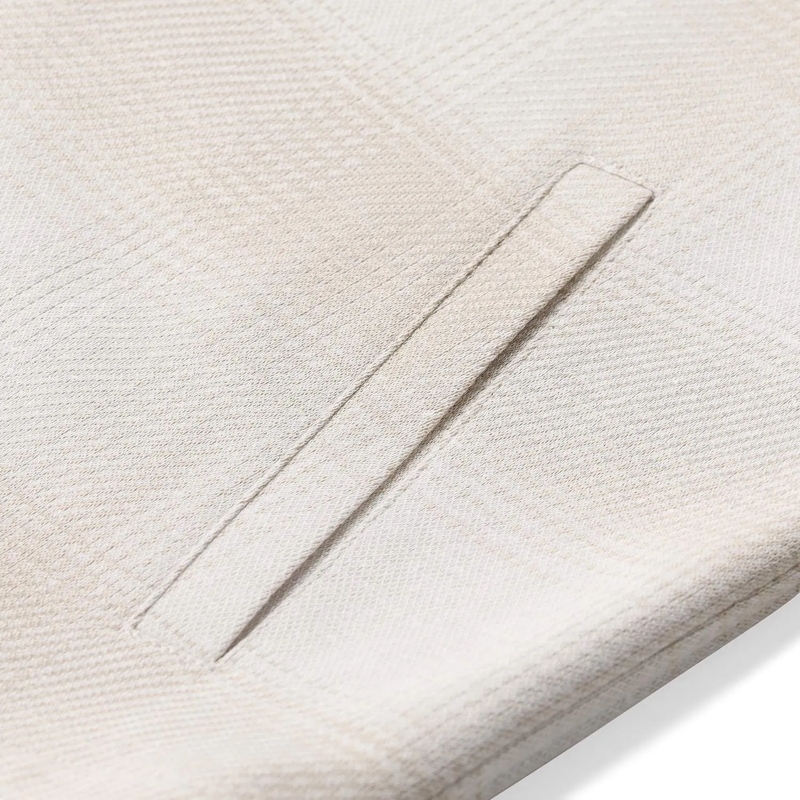Maurizio Baldassari Chemise Overshirt aus Baumwolle, Seide & Leinen beige(Image 5)
