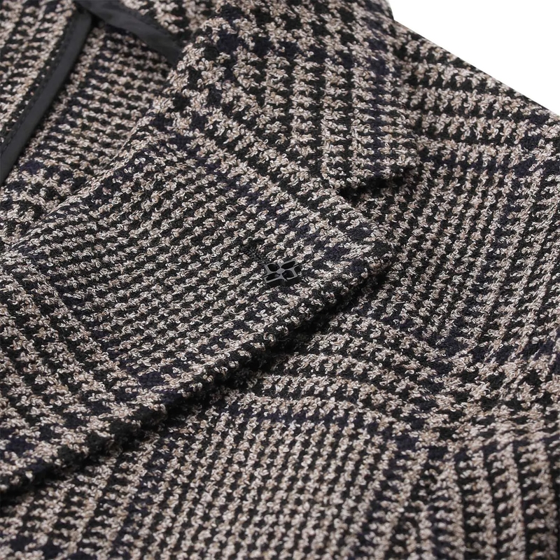Tagliatore  Sakko aus Schurwoll-Mix beige(Image 3)