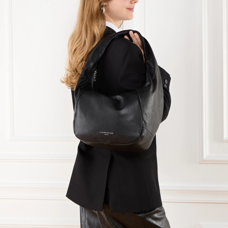 Liebeskind Berlin Hobo Bag Farrah Vintage Goat Black(Image 2)