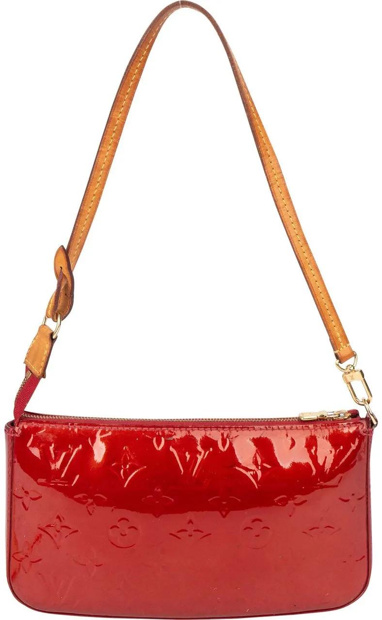 Louis Vuitton Crossbody Bags - Louis Vuitton Vernis Monogram NM Pochette Accessoi - Gr. unisize - in Rot - für Damen