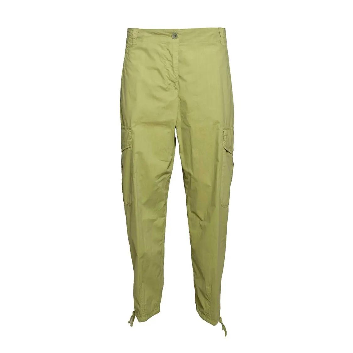 Thumbnail - Aspesi - Cargo Trousers In Pistachio Green Cotton - Größe 42 - grün