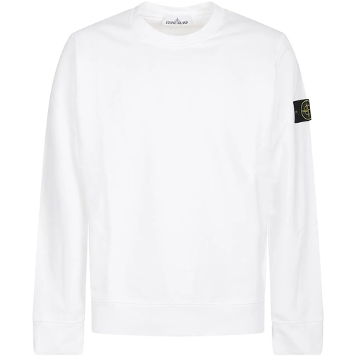 Stone Island Sweatshirts Sweatshirt White weiß