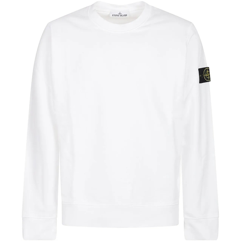 Stone Island Sweatshirt Sweatshirt White weiß