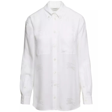 burberry white button down