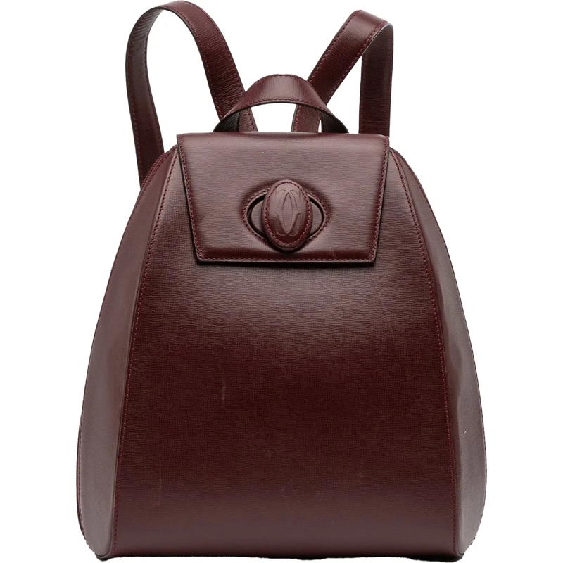 Cartier Rucksack Leather Must De Cartier Backpack rot