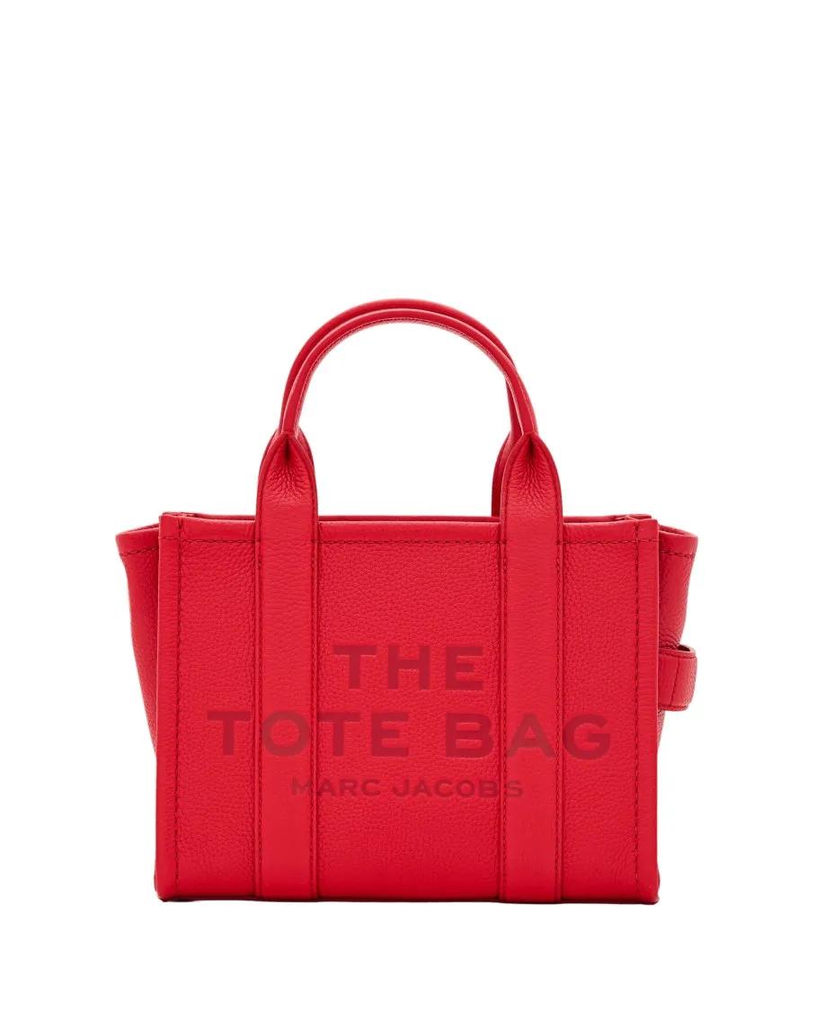 Marc Jacobs Totes - The Small Leather Tote Bag - Gr. unisize - in Rot - für Damen