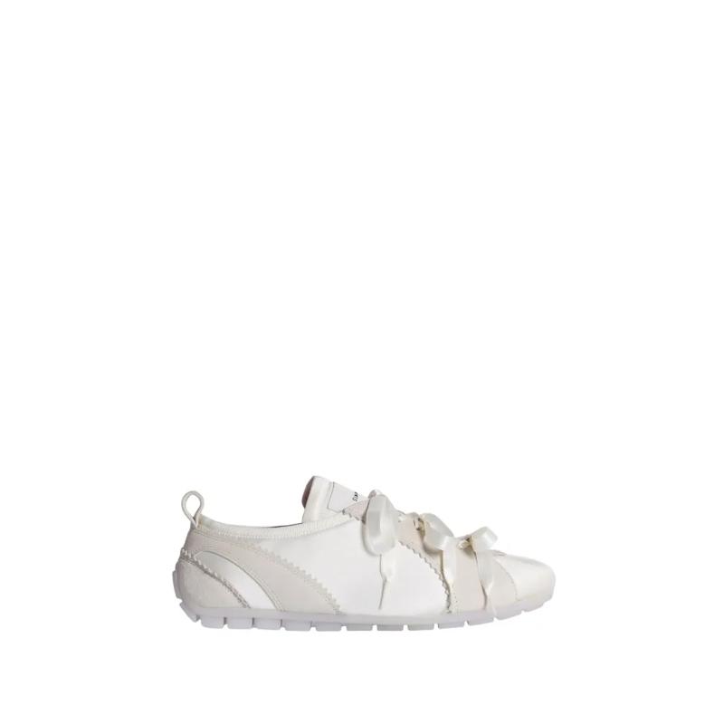 Simone Rocha Lage-top sneaker Ballerina Grip Trainer White