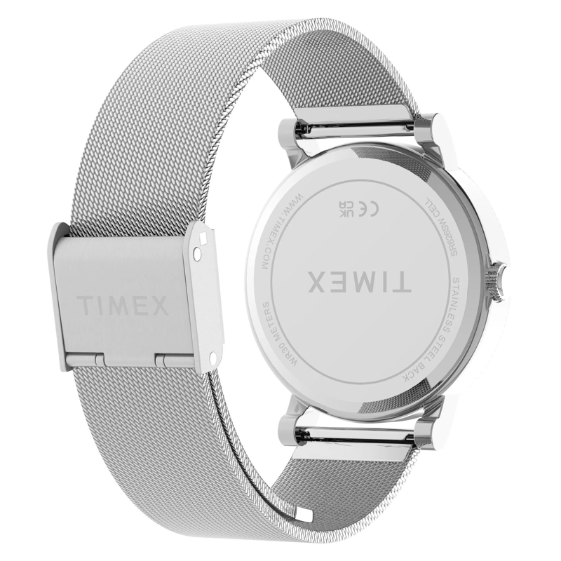 Timex Quarzuhr Quarz-Analoguhr Timex Originals silber(Image 5)