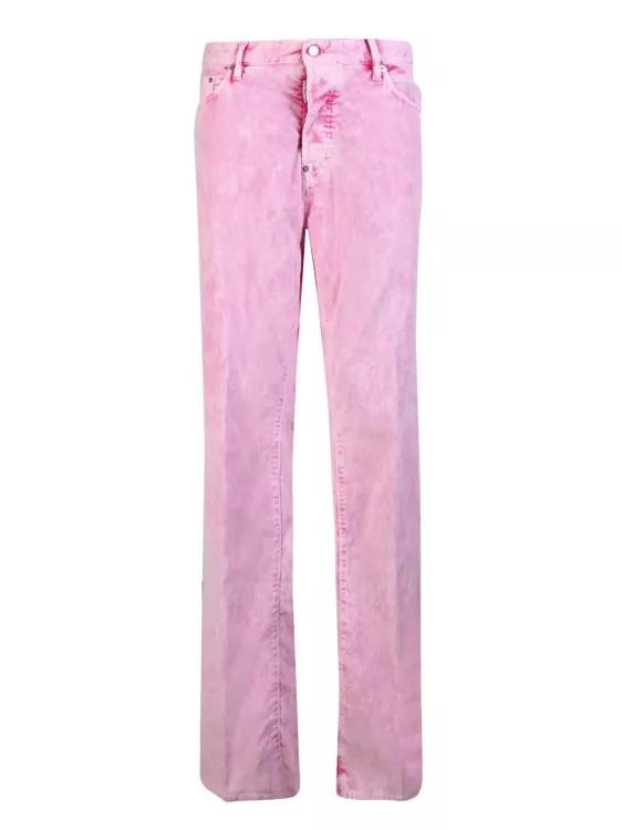 Thumbnail - Dsquared2 - Pink Cotton Jeans - Größe 48 - pink