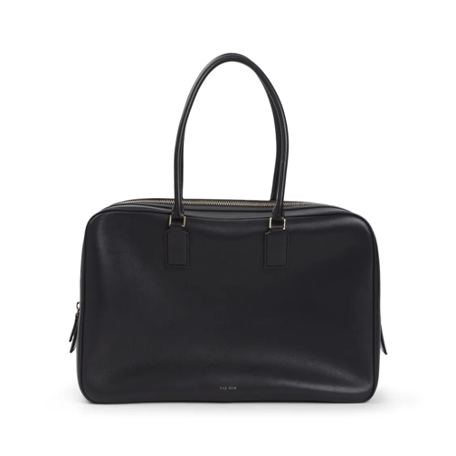 The Row Domino Black Calf Leather Handbag Black Borsetta a tracolla