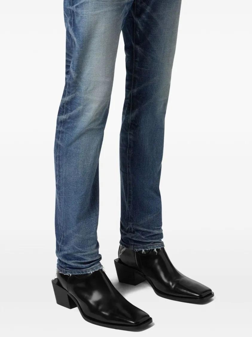 Thumbnail - Versace Stiefel - Pointed Toe Boots - Gr. 40 (EU) - in Schwarz - für Damen